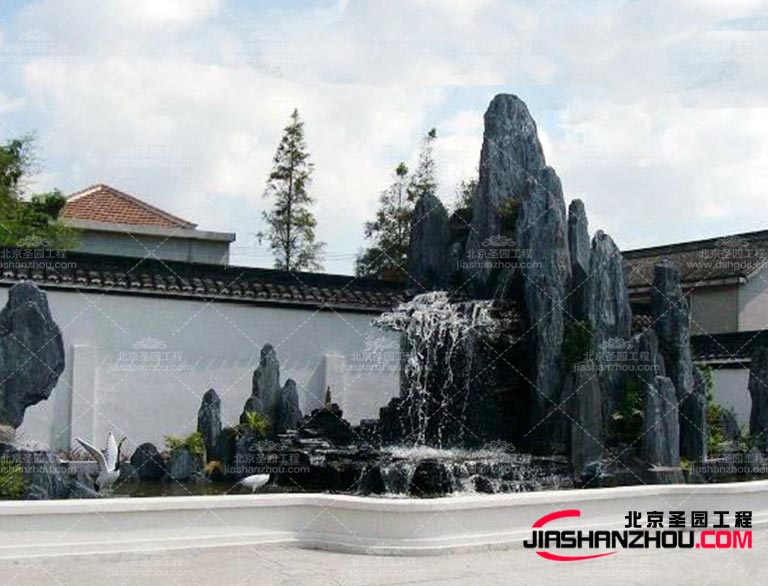 塑石假山在一些网红景观里发挥着强的作用