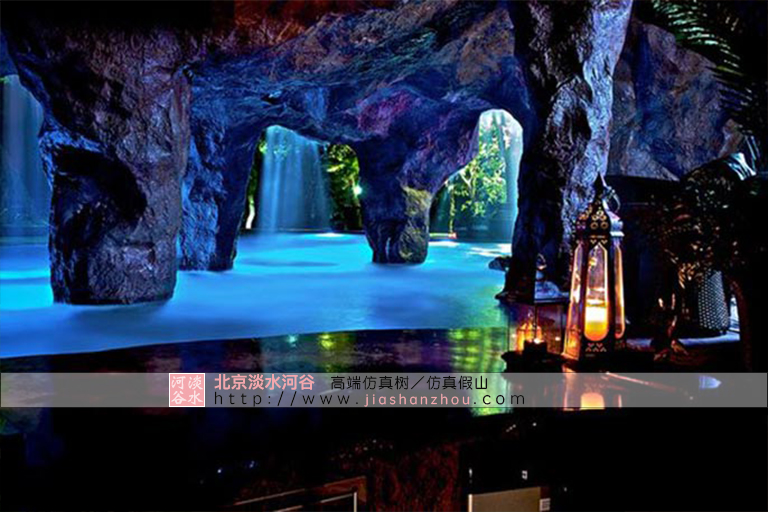 水泥假山景观造景用什么颜料上色好？水泥假山优势是什么？