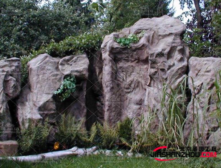 塑石假山可以增加并为人们带来多的美感和创造力的激发
