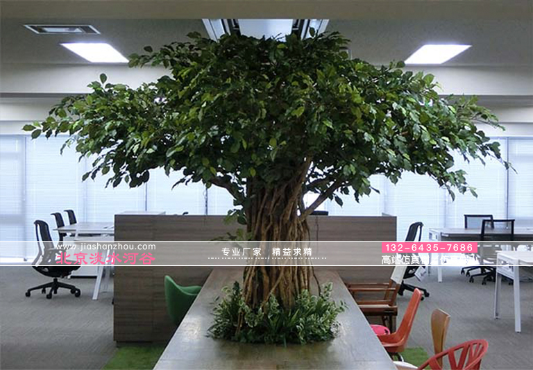 仿真树制作专业工厂 北京厂家 承接大型仿真树景观造景