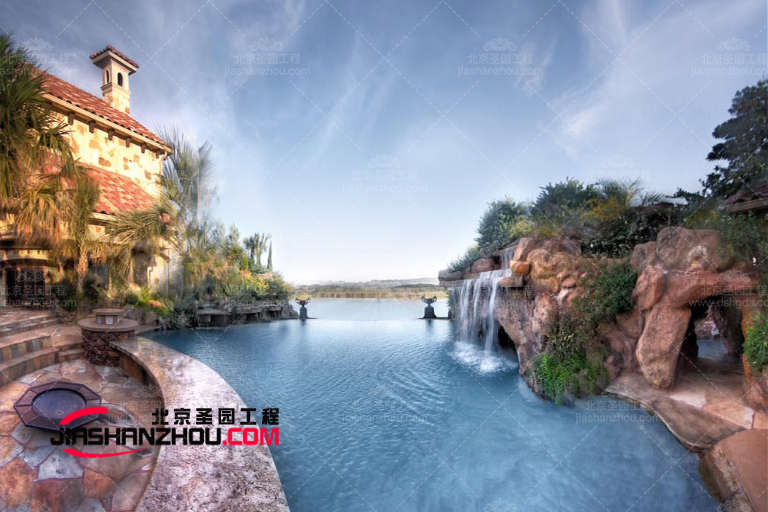 海口塑石假山应用场景 打造理想乐园的重要法宝