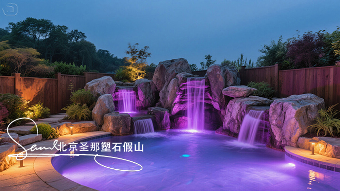 北京仿真假山开发施工手艺 仿真假山是提升环境的艺术之选