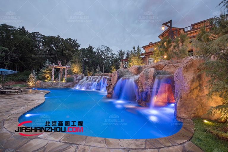 塑石假山TCP手工造景厂家 北京生态园林制作