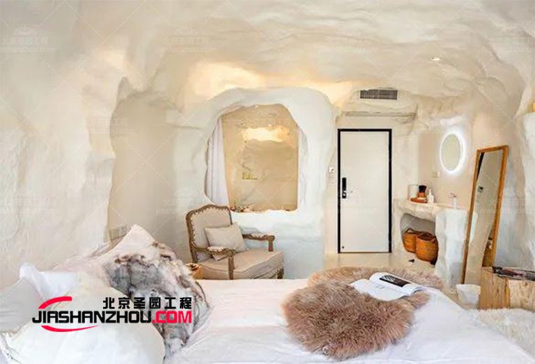 北京仿真假山专业厂家专注假山小屋雕塑工程 支持可定制