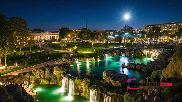 甘肃缔造自然之美的塑石假山 让人心灵幸福获得简单的美好