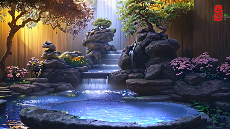 长白山的秋季仿真假山 人少景美天花板必打卡！