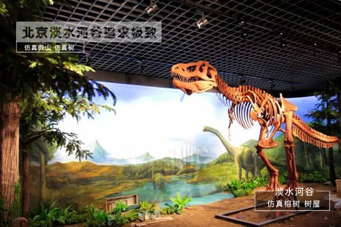 自然博物馆仿真树