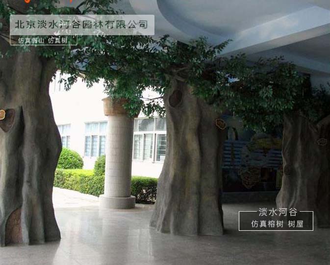 仿真树包柱子.jpg 仿真树包柱子