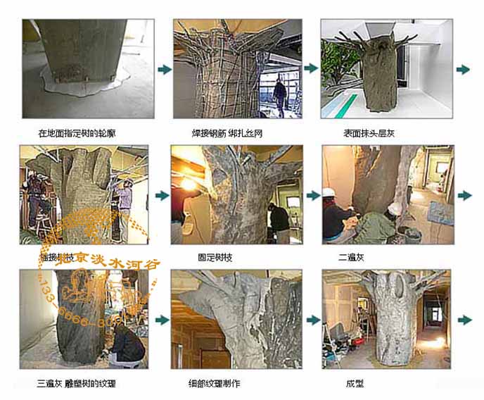 柱子变成假树.jpg 柱子变成假树