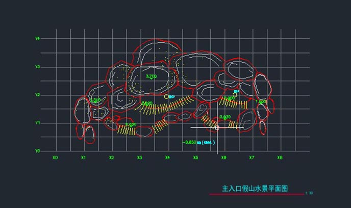 塑石假山施工图