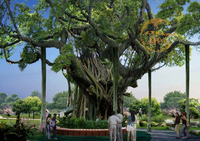 仿真榕树.jpg 仿真榕树