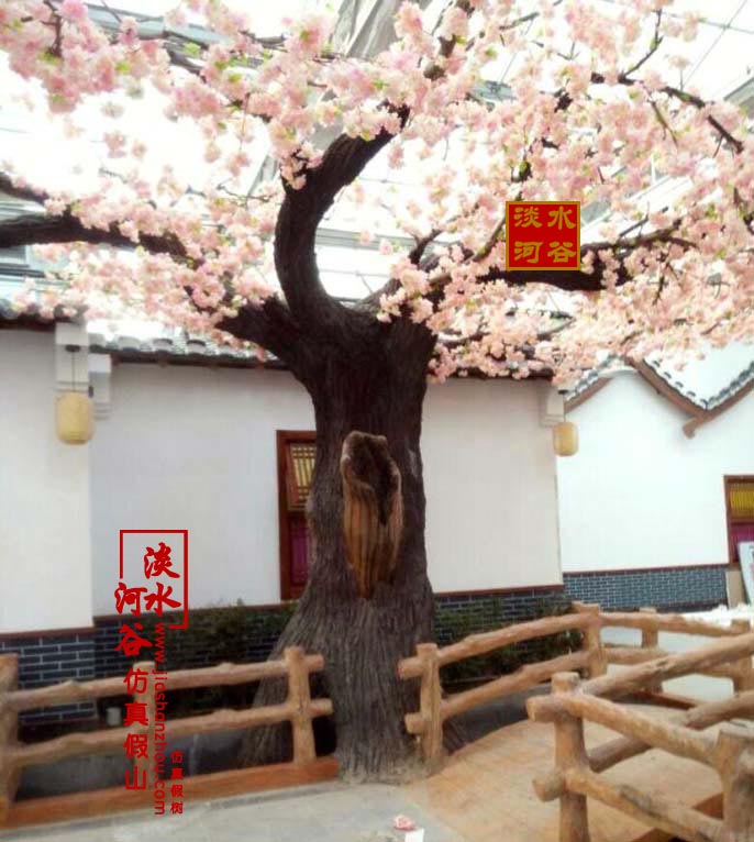 仿真杏花树.jpg 仿真杏花树