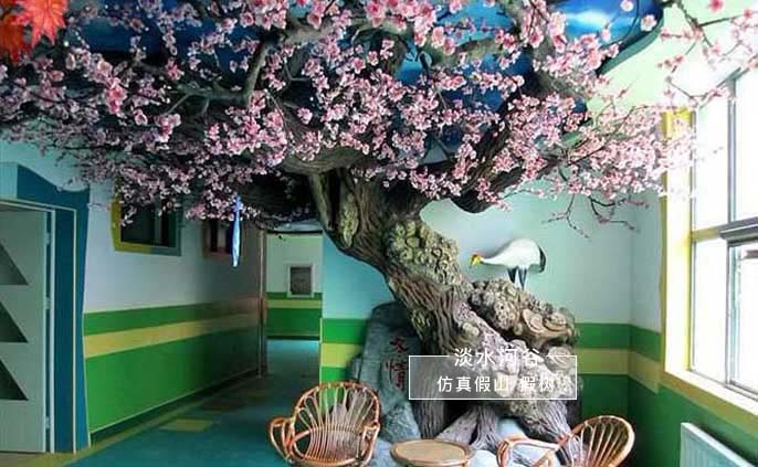 仿真杏花树.jpg 仿真杏花树