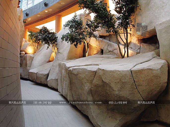 水泥假山.jpg 水泥假山