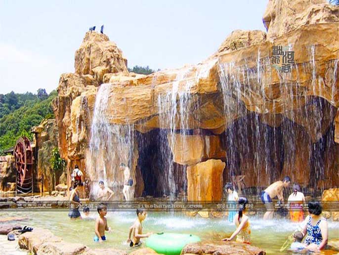 水泥假山.jpg 水泥假山