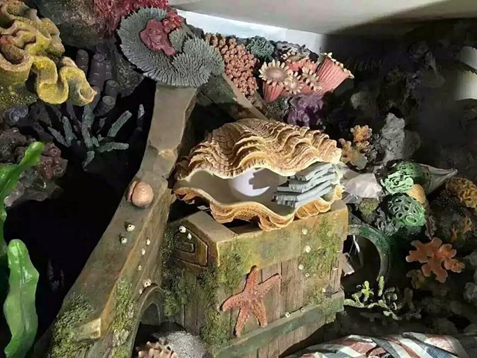 人造珊瑚礁及海洋馆环境.jpg 人造珊瑚礁及海洋馆环境