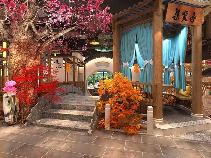 仿真树装饰效果图.jpg 仿真树装饰效果图