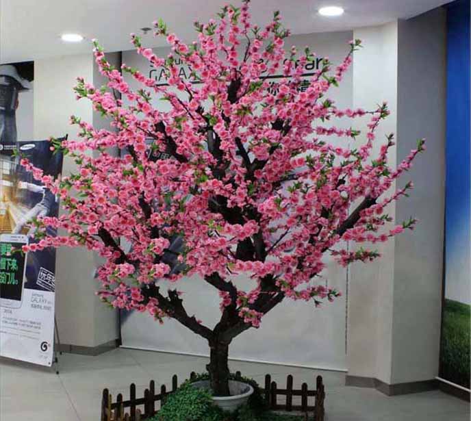 仿真桃花树.jpg 仿真桃花树