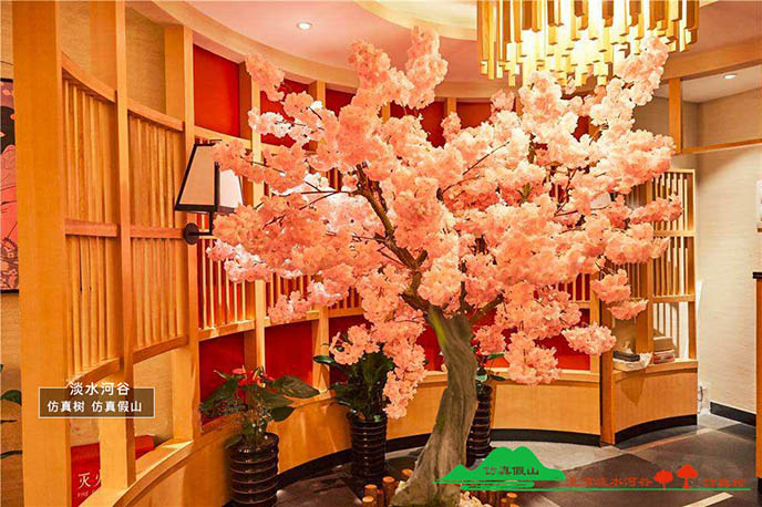 仿真桃花树.jpg 仿真桃花树