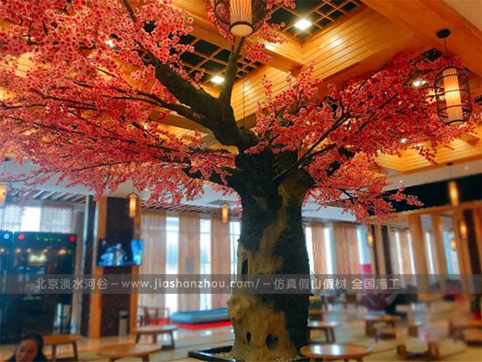 仿真桃花树.jpg 仿真桃花树