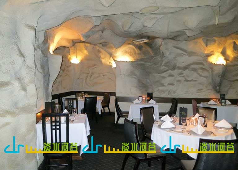 水泥洞穴咖啡馆