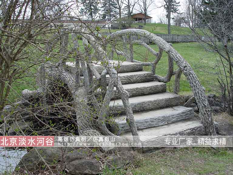 水泥仿木桥.jpg 水泥仿木桥