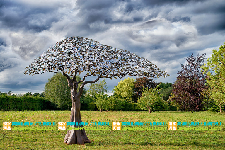 金属仿真树.jpg 金属仿真树