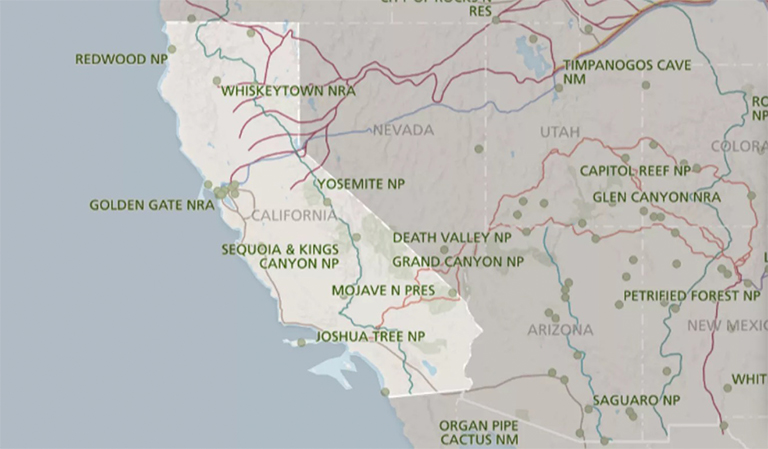 加利福尼亚的国家公园服务公园.jpg 加利福尼亚的国家公园服务公园
