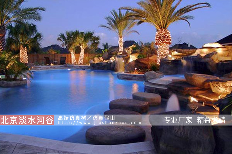 人工塑石假山图片.jpg 人工塑石假山图片