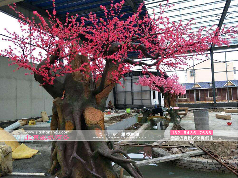 仿真梅花树.jpg 仿真梅花树