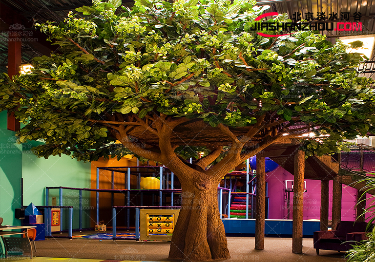 室内假树装饰.jpg 室内假树装饰