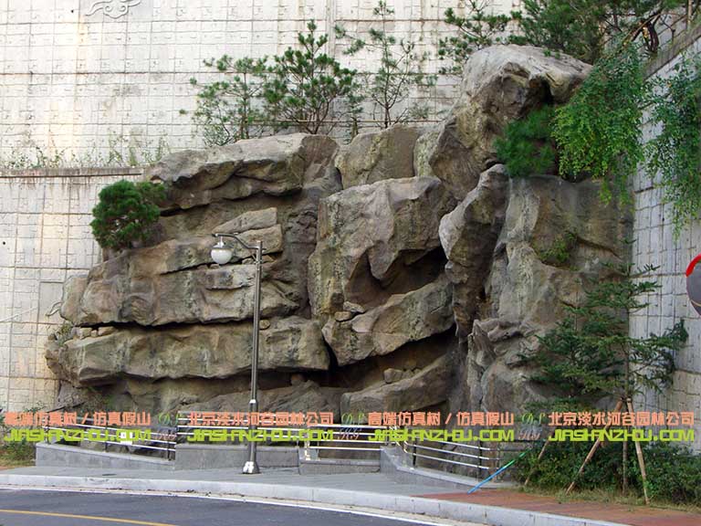 护坡水泥塑石.jpg 护坡水泥塑石