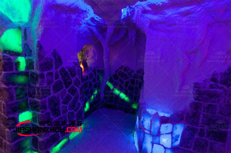 仿真山洞盐疗房