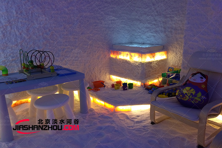 仿真山洞盐疗房