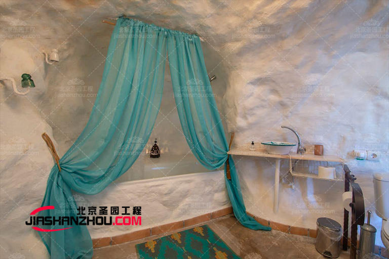 山洞别墅浴室.jpg 山洞别墅浴室