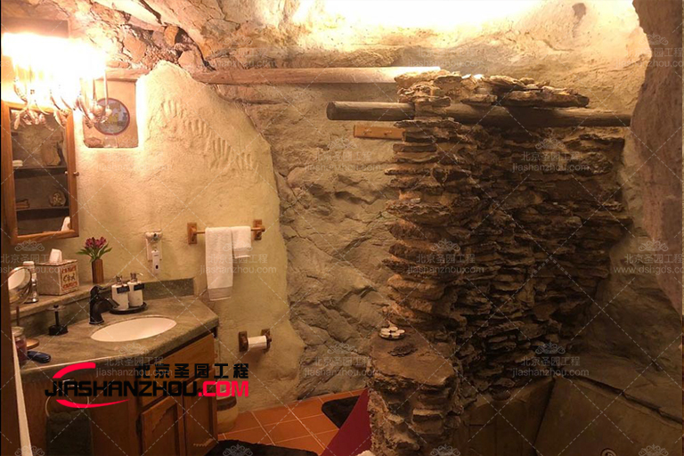 山洞别墅浴室