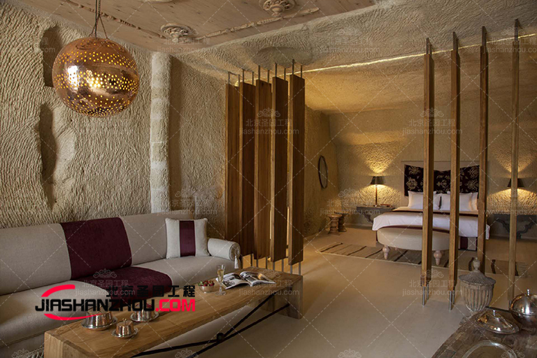 洞穴主题盐疗别墅