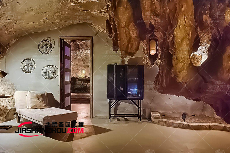 人造仿真岩洞客栈