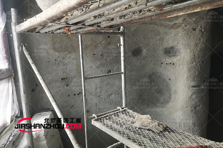 人造仿真岩洞客栈