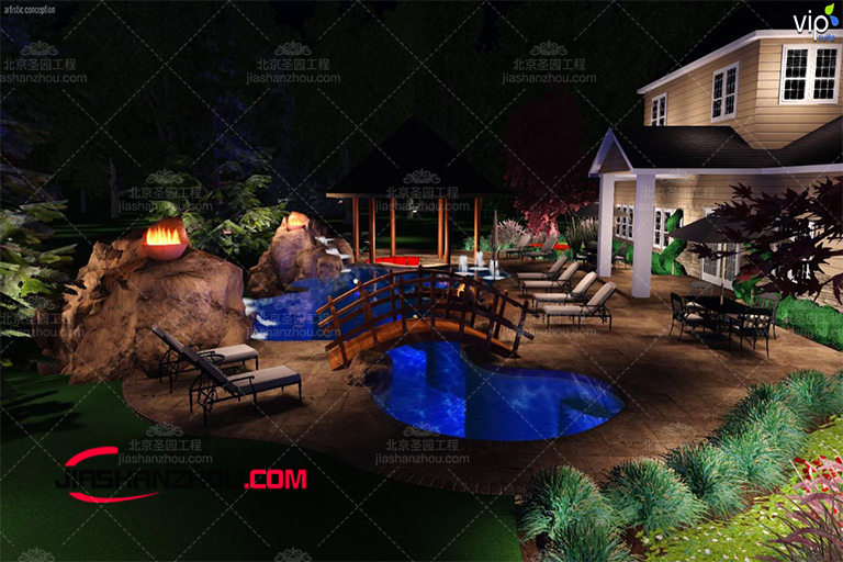 水泥假山.jpg 水泥假山