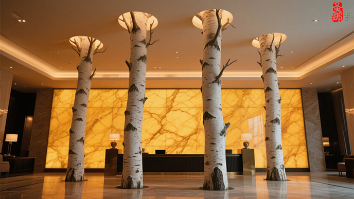 仿真白桦树.jpeg 仿真白桦树