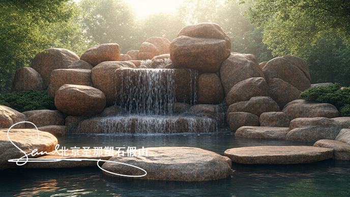 黄石假山