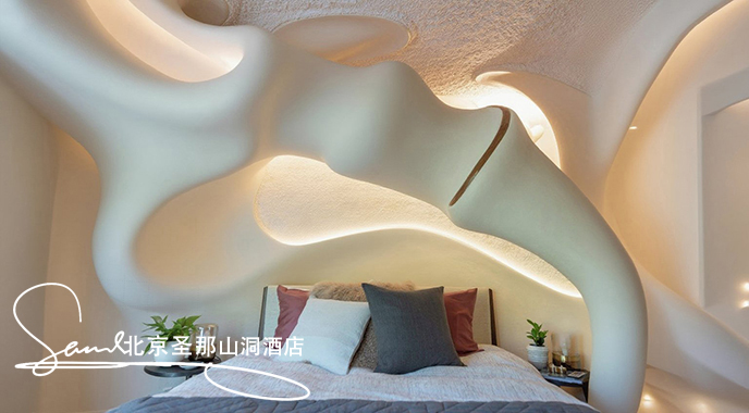 水泥仿真山洞酒店饭店