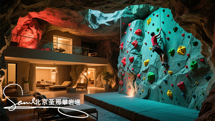 攀岩假山