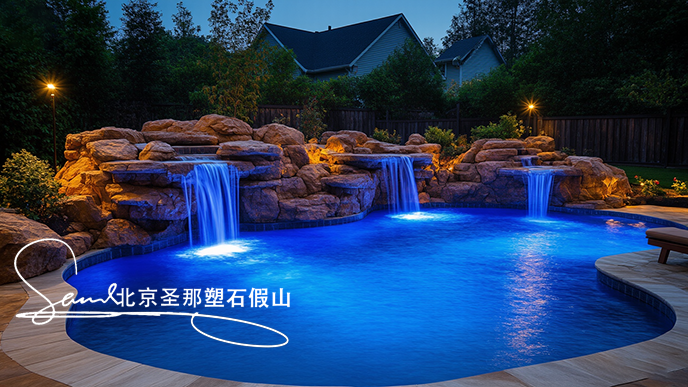 玻璃钢假山