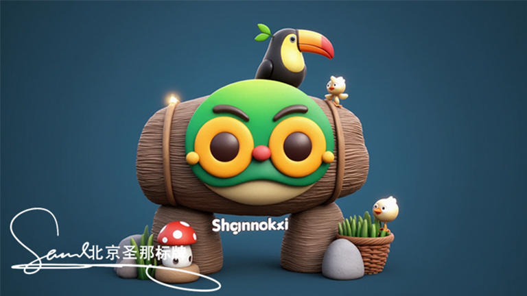 水泥仿木标识牌.jpg 水泥仿木标识牌