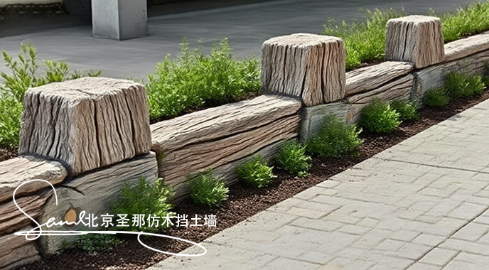 仿木挡土墙.png 仿木挡土墙