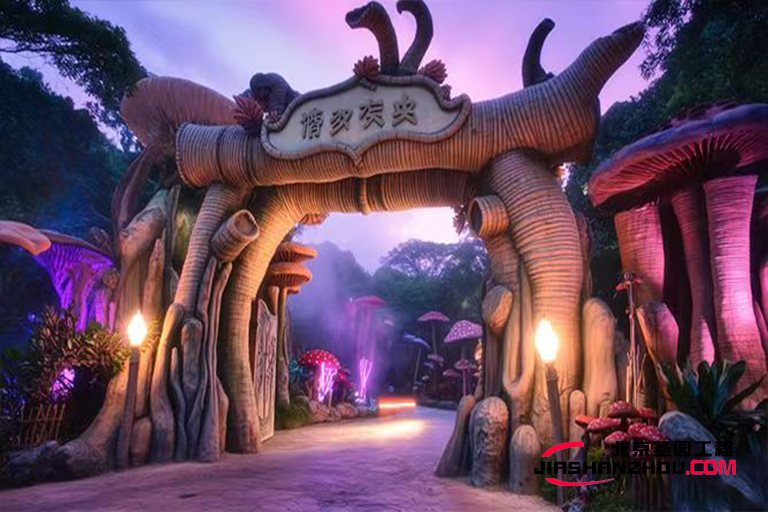 仿真树大门.jpg 仿真树大门