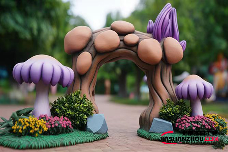 仿真树大门.jpg 仿真树大门