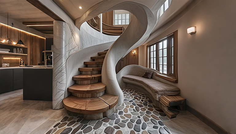 水泥仿木楼梯.jpg 水泥仿木楼梯